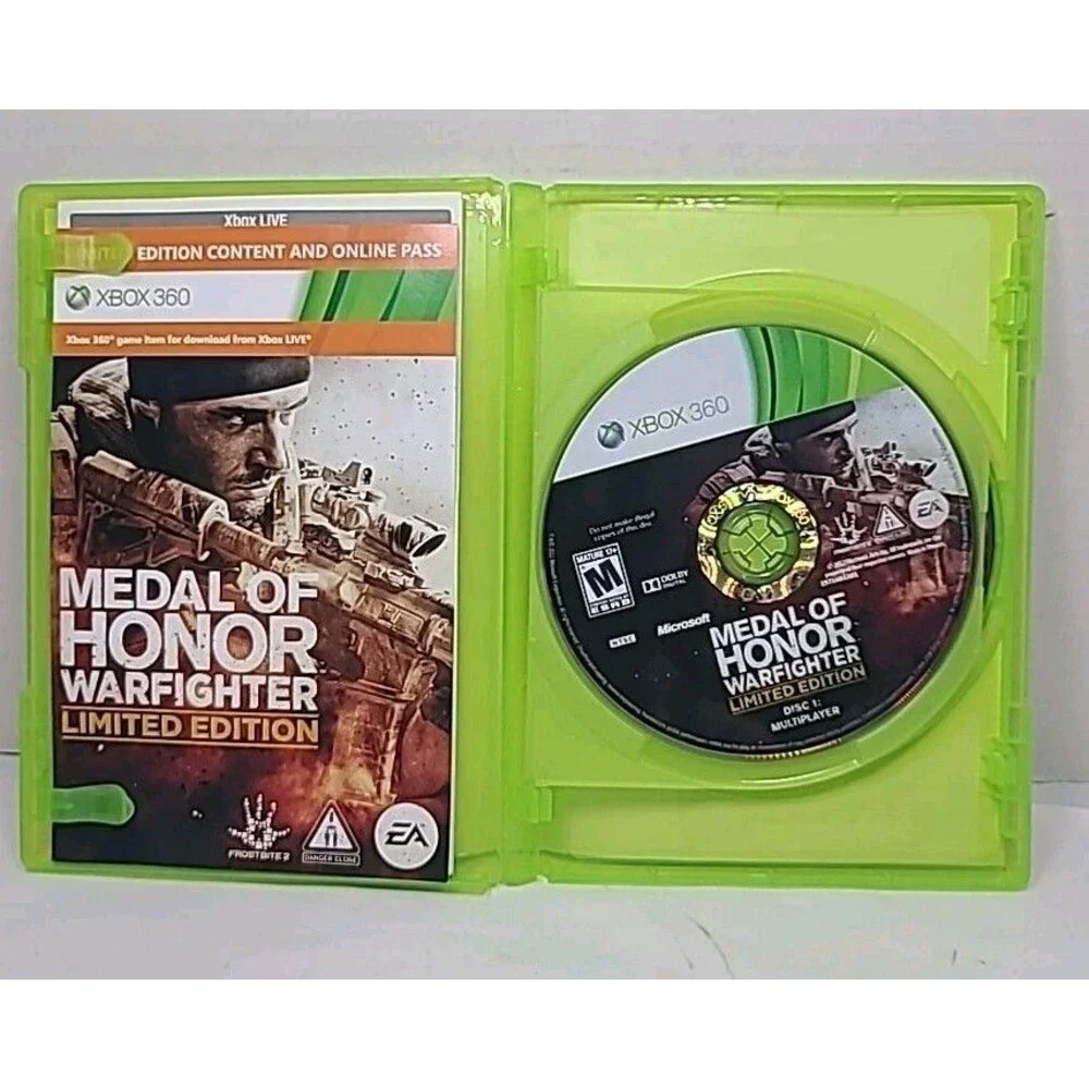 Medal of Honor: Warfighter -- Limited Edition (Microsoft Xbox 360, 2012)